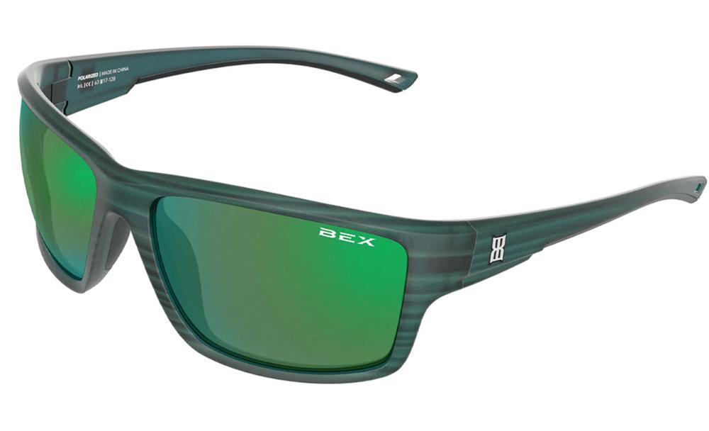 Bex Crevalle Forest  Green Nylon Frame Sunglasses