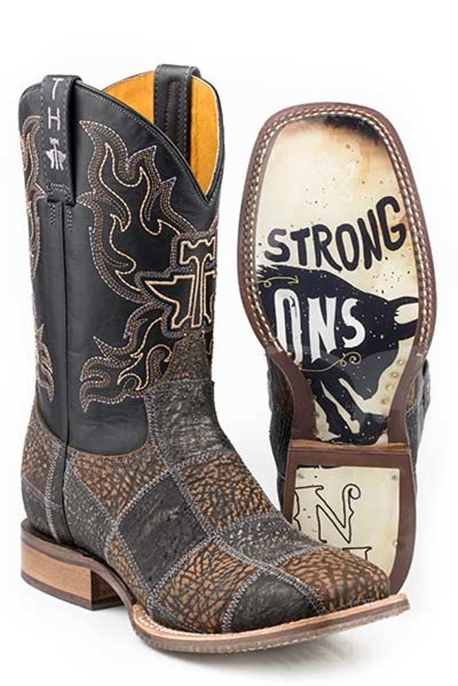 Tin Haul Mens No Bul ST Strong Sole Cowboy Boot