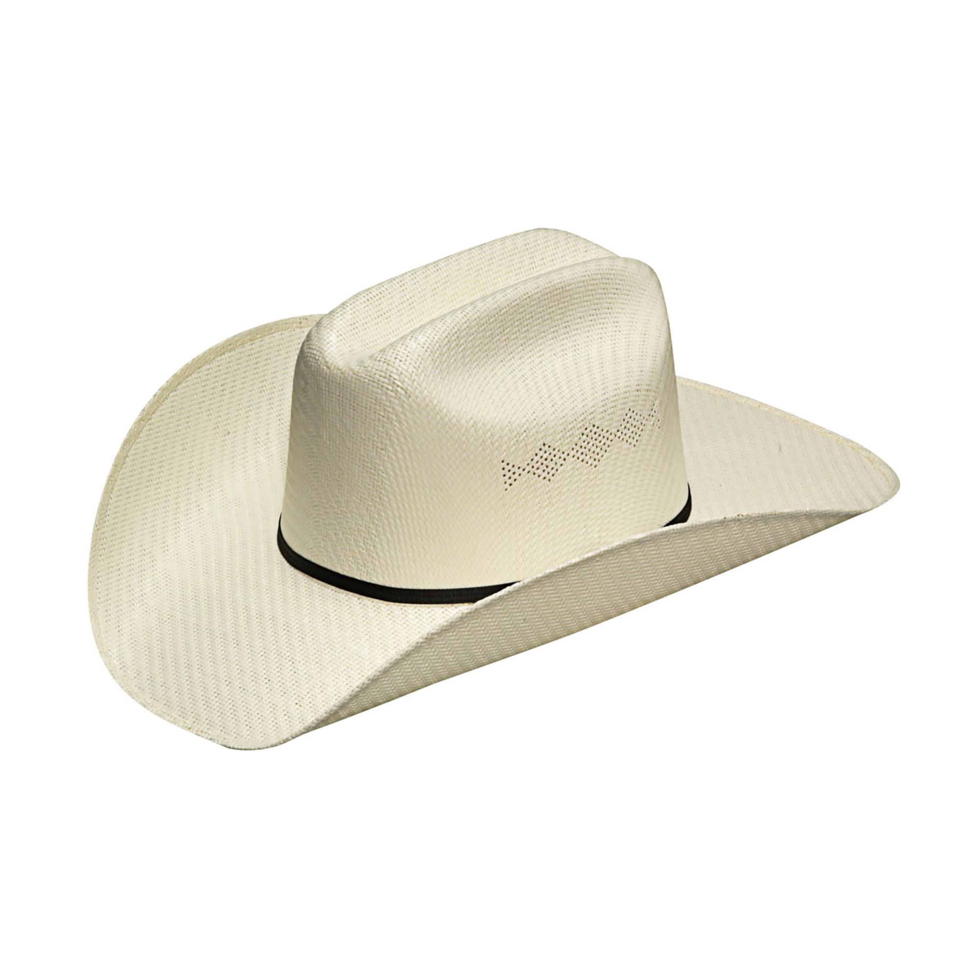 Stetson Broken Bow 10x Straw Cowboy Hat 7 1/4 Natural