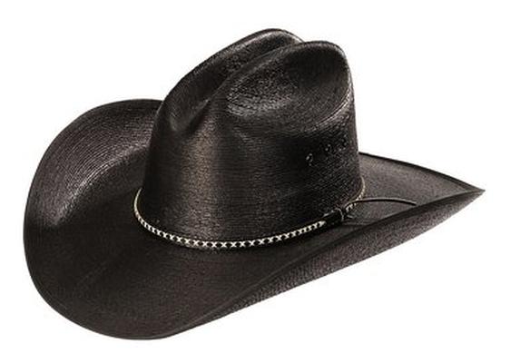 Resistol Asphalt Cowboy Jason Aldean Collection Black Palm Leaf Hat
