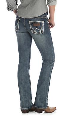 Womens Wrangler Retro Sadie Low Rise Boot Cut Jeans