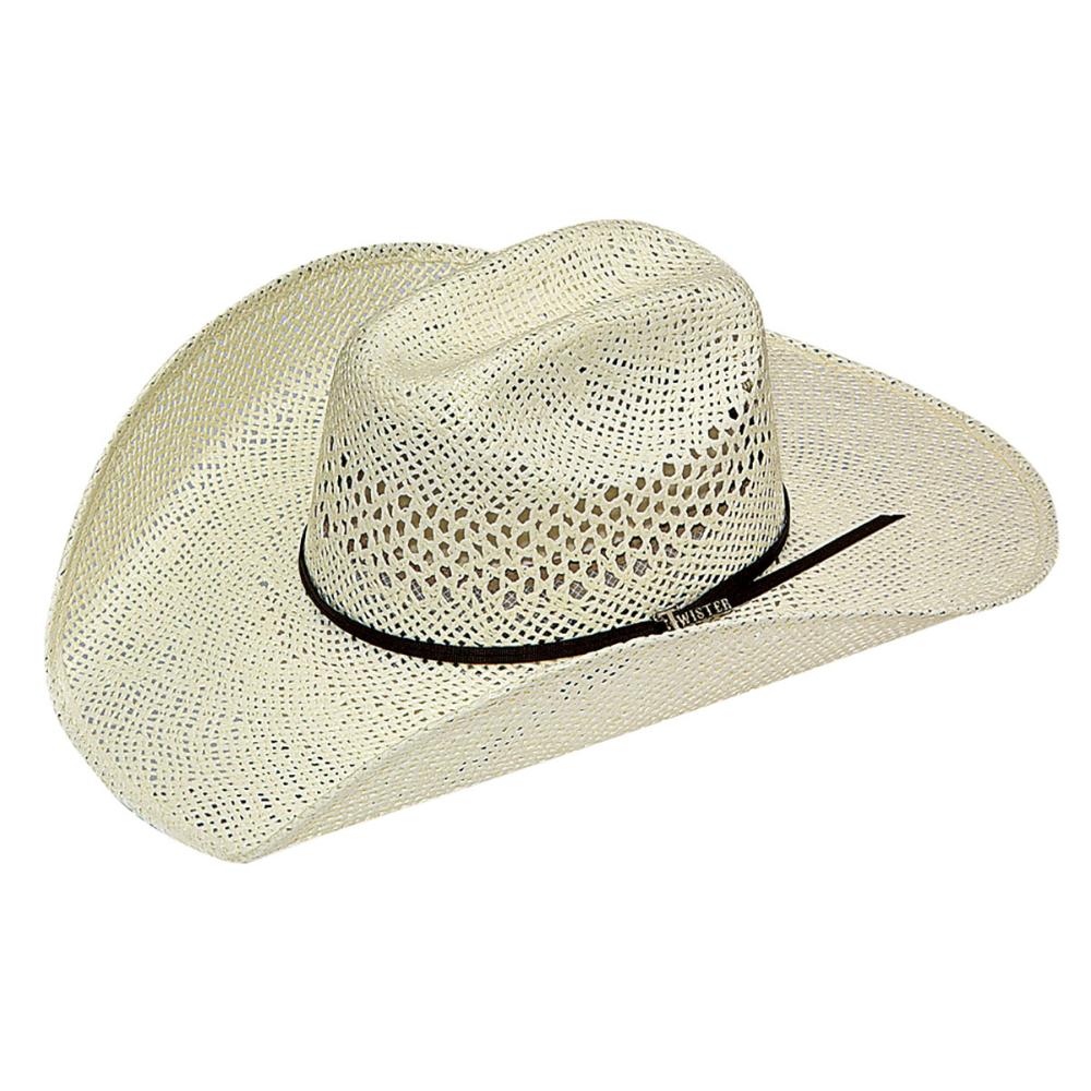 Twister Casual Loose Weave Cowboy Hat