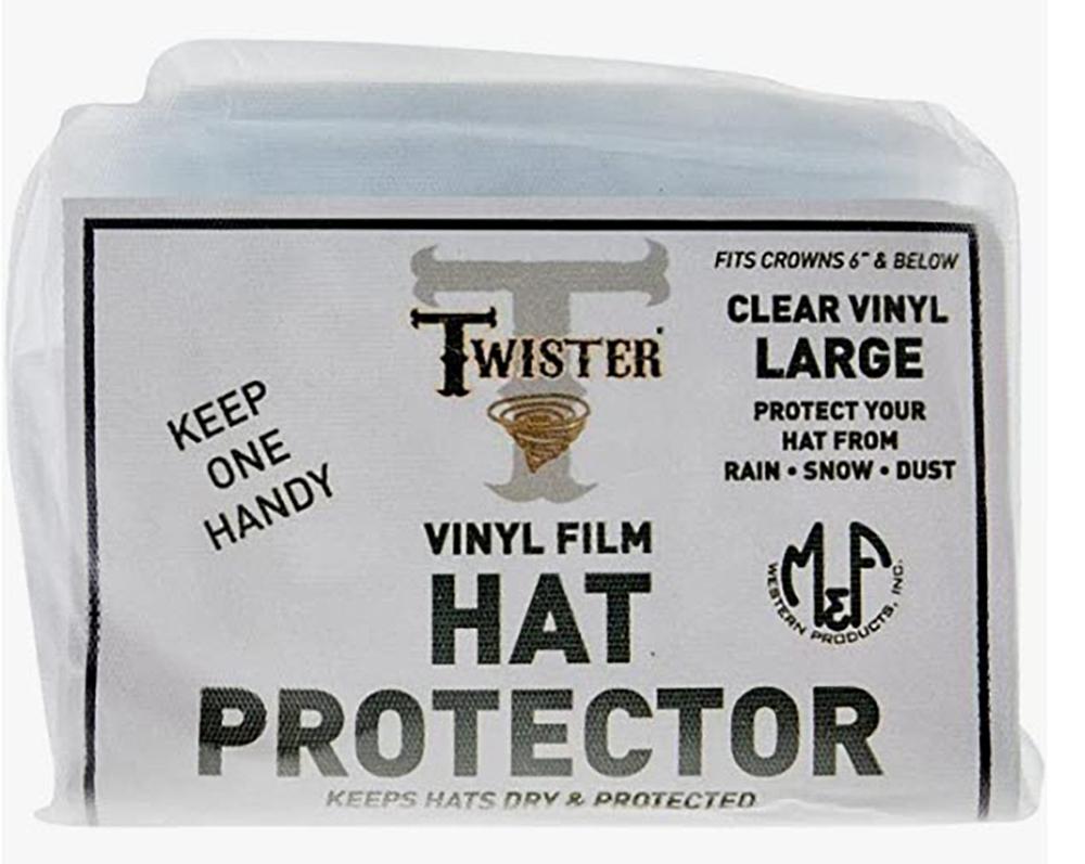 Twister Clear Vinyl Hat Cover Protector