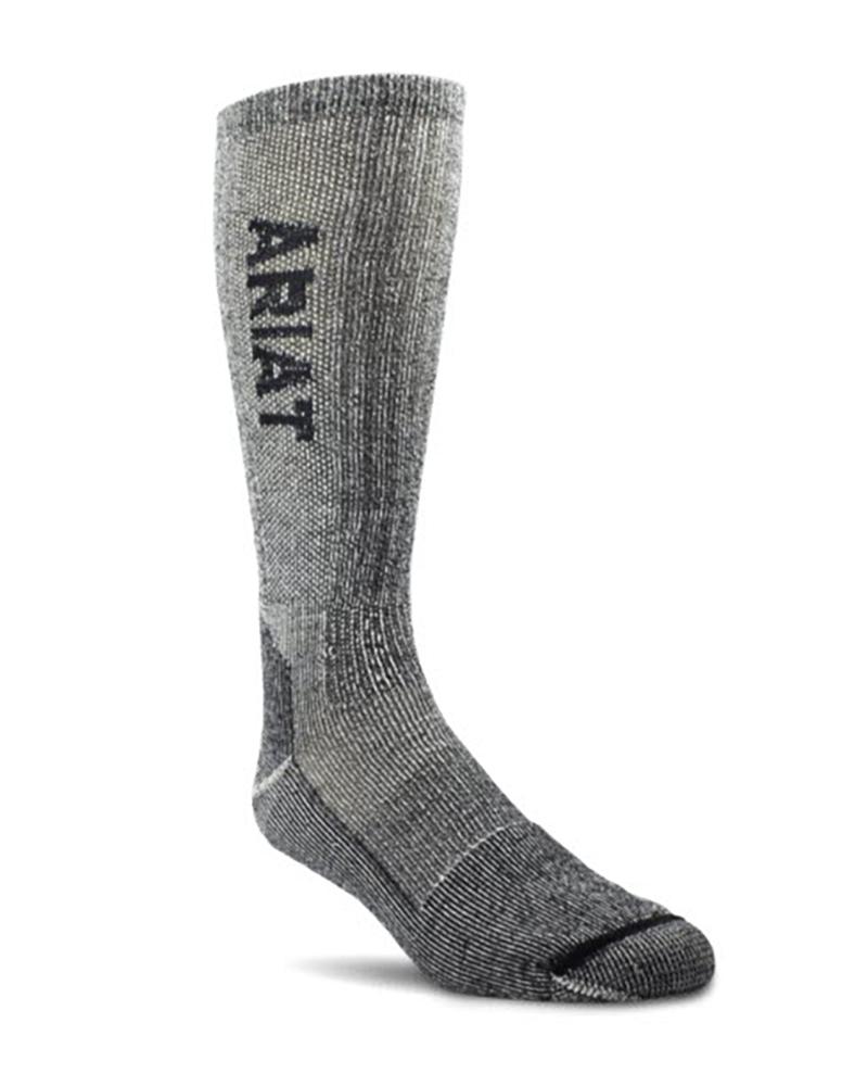 Ariat Light Merino Wool Blend Steel Toe Midcalf Socks