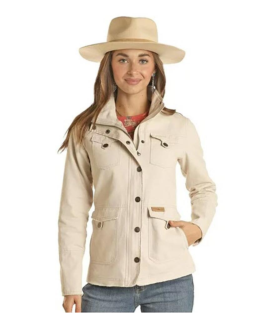 Womens Cotton Canvas Jacket