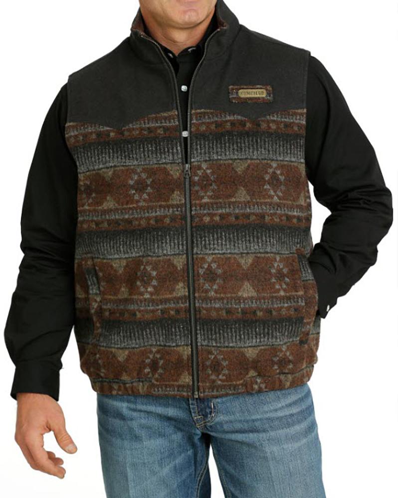 Cinch Concealed Carry PolyWool Mens Vest
