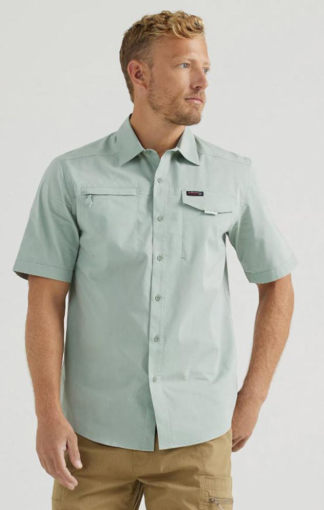 Wrangler ATG Green Bay Mens Shirt