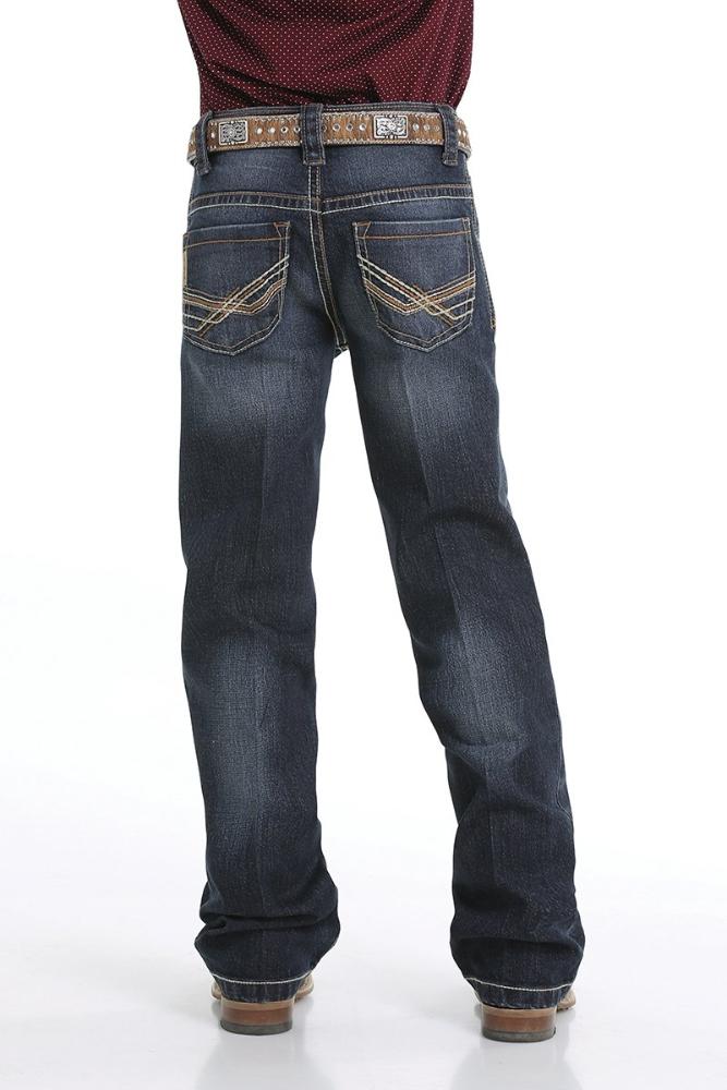Boys Cinch Relaxed Dark Wash Kids BootCut Kids Performance Jeans