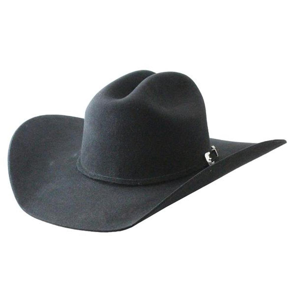 Justin 6X Dylan Black Fur Felt Cowboy Hat