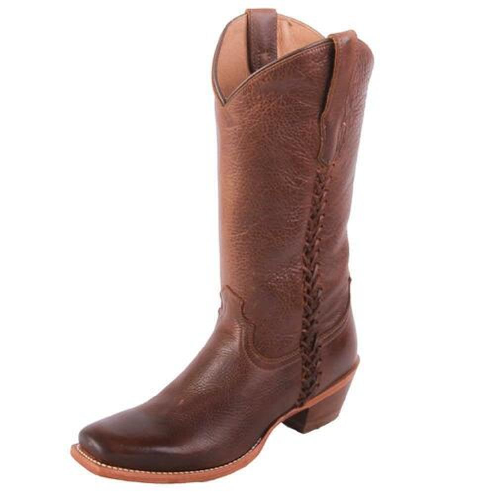 Twisted X Womens Coffee Rough Stock CellSole Snip Boot